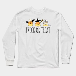 Trick or Treat Candy Corn Long Sleeve T-Shirt